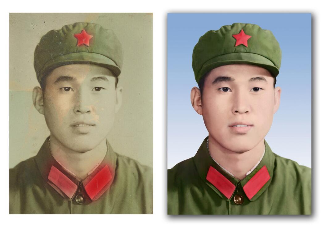 武义破损照片修复-18
