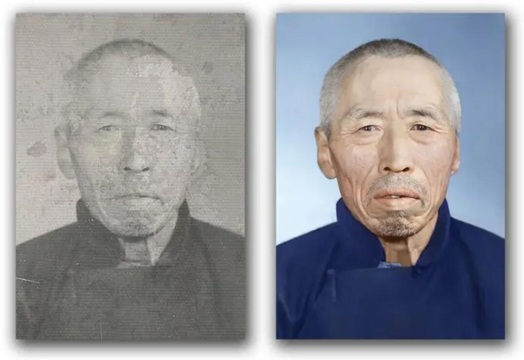 武义破损照片修复-56